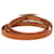 Brown Hermès Swift Hapi 3 Triple Tour Bracelet  - view 3