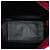 Borsa a tracolla Chanel CC in raso trapuntato rosso con nappa e catena - vista 4