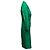 Completo con gonna in misto seta e lana verde smeraldo Dolce & Gabbana Taglia IT 40 - vista 3