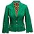 Completo con gonna in misto seta e lana verde smeraldo Dolce & Gabbana Taglia IT 40 - vista 4