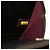 Clutch Chanel CC Chain in agnello metallizzato nero con frange - vista 5