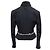 Vintage Black Chanel Embellished Wool Blazer Top Size FR 42 - view 4