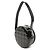 Borsa a tracolla rotonda Chanel CC Choco Bar in vernice nera Nero - vista 2