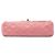 Borsa a Spalla Chanel Medium Classic Washed Lambskin Bijoux Chain Double Flap Rosa - vista 3