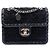 Borsa a tracolla Chanel Mini Tweed My Own Frame Flap nera Nero