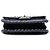 Borsa a tracolla Chanel Mini Tweed My Own Frame Flap nera Nero - vista 3