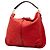 Borsa Louis Vuitton Monogram Mahina Selene MM rossa Rosso - vista 2