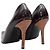 Dolce & Gabbana Braune D&G Lack-Spitzenschuhe Größe 36.5 - Ansicht 4