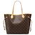 Borsa Tote Louis Vuitton Monogram Neverfull MM marrone