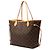 Borsa Tote Louis Vuitton Monogram Neverfull MM marrone - vista 2