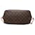 Borsa Tote Louis Vuitton Monogram Neverfull MM marrone - vista 3
