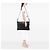 Borsa a tracolla Gucci GG in denim nero - vista 7