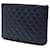 Clutch Chanel Medium Quilted Lambskin Blu O Case  - vista 2