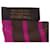 Sciarpa in seta twill marrone e magenta Louis Vuitton - vista 3