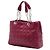 Tote Lady Dior Soft in agnello cannage rosso Dior Large - vista 2