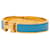 Blue Hermès Narrow Enamel Clic H Bracelet PM  - view 2