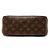 Borsa a tracolla Louis Vuitton Monogram Looping MM marrone - vista 3