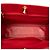 Tote Chanel CC Caviar Turn Lock Chain Rouge - vue 4