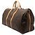 Borsa da viaggio marrone Louis Vuitton Monogram Keepall Bandouliere 55 - vista 2