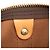 Borsa da viaggio marrone Louis Vuitton Monogram Keepall Bandouliere 55 - vista 5