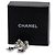Orecchini Chanel CC in ottone e strass con goccia a stella e chiusura a perno, argento - vista 4