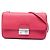 Borsa a tracolla Prada Saffiano Sound Lock rosa