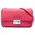Borsa a tracolla Prada Saffiano Sound Lock rosa - vista 6