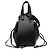 Schwarze LOEWE Small Leather Drawstring Hammock Tasche