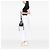 Schwarze LOEWE Small Leather Drawstring Hammock Tasche - Ansicht 7