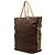 Borsa Shopper Large GG Canvas marrone Gucci - vista 2