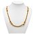 Collana lunga a maglie station placcata oro Gold Chanel CC D'oro - vista 5