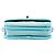 Borsa a tracolla Chanel Mini CC in denim trapuntato blu - vista 3