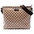 Borsa a tracolla Gucci GG Crystal beige