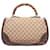 Bamboo Borsa con manico in bambù e monogramma Gucci marrone - vista 4