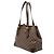 Borsa Tote Louis Vuitton Damier Ebene Hampstead MM marrone - vista 2