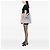 Borsa Chanel Large Metallic Glazed Calfskin Perforated Rodeo Drive argento - vista 5