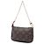 Louis Vuitton Monogram Mini Pochette Accessoires Handtasche braun - Ansicht 2