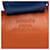 Pingente de bolsa Hermès Milo Lambskin laranja Grigri Rodeo Bag Charm PM Chaveiro Marrom  - vista 3