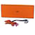Pingente de bolsa Hermès Milo Lambskin laranja Grigri Rodeo Bag Charm PM Chaveiro Marrom  - vista 5