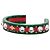 Bracciale Cuff Web Bee in Resina e Strass Rosso Gucci - vista 2