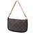 Borsa a tracolla Louis Vuitton Monogram Pochette Accessoires marrone - vista 2