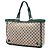 Tote Abbey GG Canvas con anello a D beige Gucci - vista 2