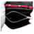Borsa a tracolla Prada Box Calf rosa - vista 4