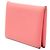 Tarjetero Calvi en chevre Mysore rosa Hermès - vista 2