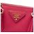 Borsa Prada Small Saffiano Lux Promenade rosa - vista 5