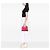 Borsa Prada Small Saffiano Lux Promenade rosa - vista 6