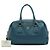 Borsa Bauletto Prada Vitello Daino blu - vista 7