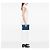 Blauer Chanel Boy O Case Clutch aus gestepptem Caviar Leder, Größe Medium - Ansicht 6