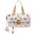 Borsa Louis Vuitton Polka Dots Panama Tinkerbell bianca Bianco
