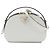 Borsa bianca Prada Saffiano Lux Odette Bianco